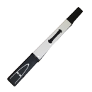Snooker Lederkoffer Acuerate schwarz/weiß